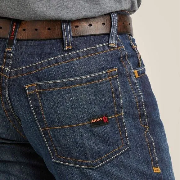 NWT Ariat FR Jeans M4 Relaxed Boot Cut Work Cat 2 2112 Flame Resistant Men 44x30