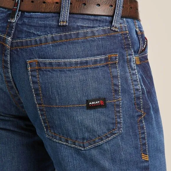 NWT Ariat FR Jeans M4 Relaxed Boot Cut Work Men 44x30 Cat 2 2112 Flame Resistant