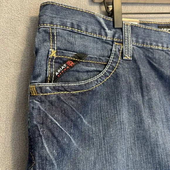 NWT Ariat FR Jeans M4 Relaxed Boot Cut Work Men 44x30 Cat 2 2112 Flame Resistant