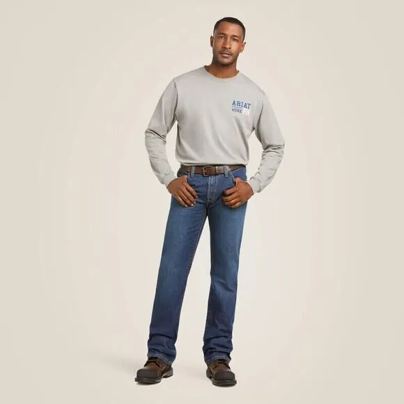 NWT Ariat FR Jeans M4 Relaxed Boot Cut Work Men 44x30 Cat 2 2112 Flame Resistant