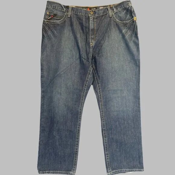 NWT Ariat FR Jeans M4 Relaxed Boot Cut Work Men 44x30 Cat 2 2112 Flame Resistant