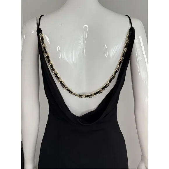 NWT Bec   Bridge Womens Modern Romance Mini Dress Black Size 4