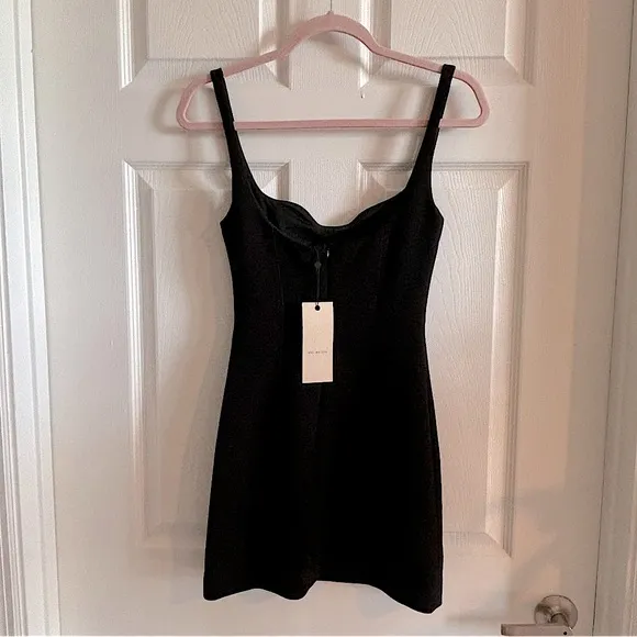 NWT Bec   Bridge Zoey Black Mini Dress