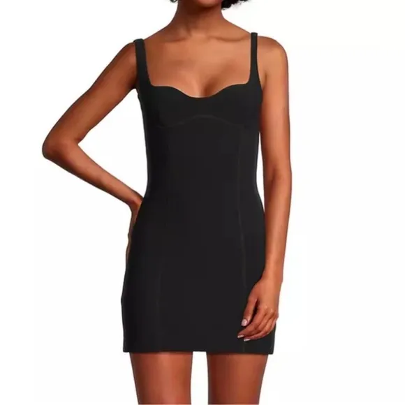 NWT Bec   Bridge Zoey Black Mini Dress
