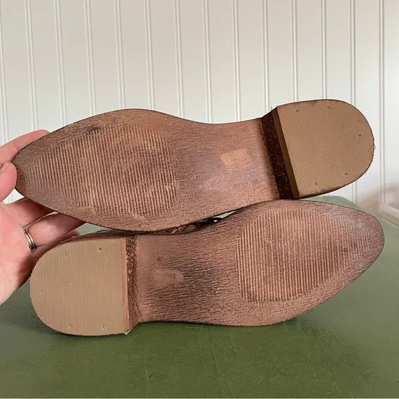 NWT Bed Stu LAS CRUCES Huarache Sandals in Teak Lux Rustic Leather *Mexico*