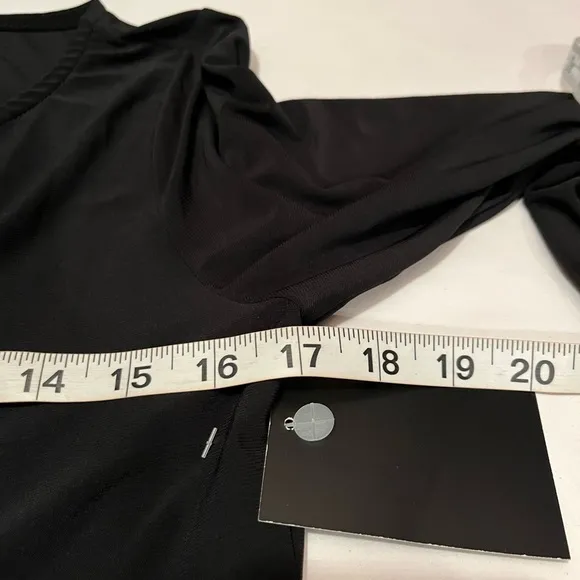 NWT Boston Proper classic black dress size M