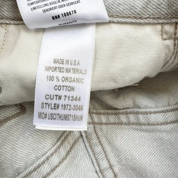 NWT Citizens of Humanity Horseshoe Jeans Barrel Denim Wide Leg in Comet Gray