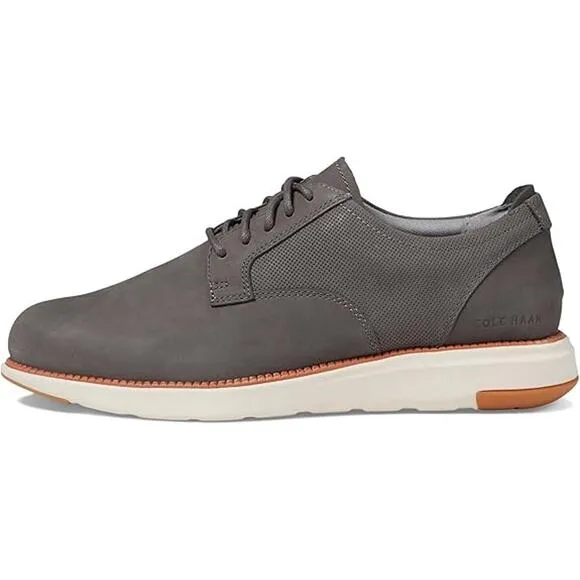 NWT Cole Haan Men's Grand Atlantic Oxford Shoes - Dark Gary/Ivory, Size 8 Wide