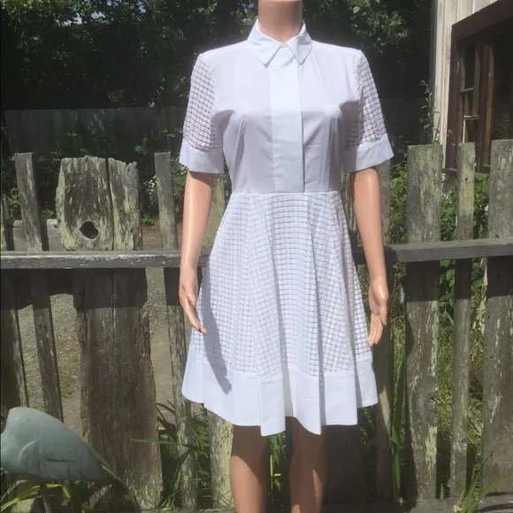 NWT DKNY Modern Boho White Dress 4