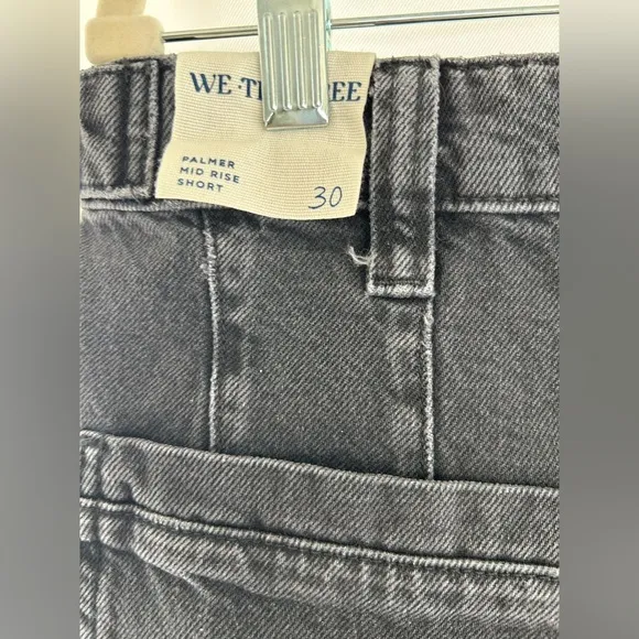 NWT FreePeople Palmer Mid Rise Short in Outer Space color size 30