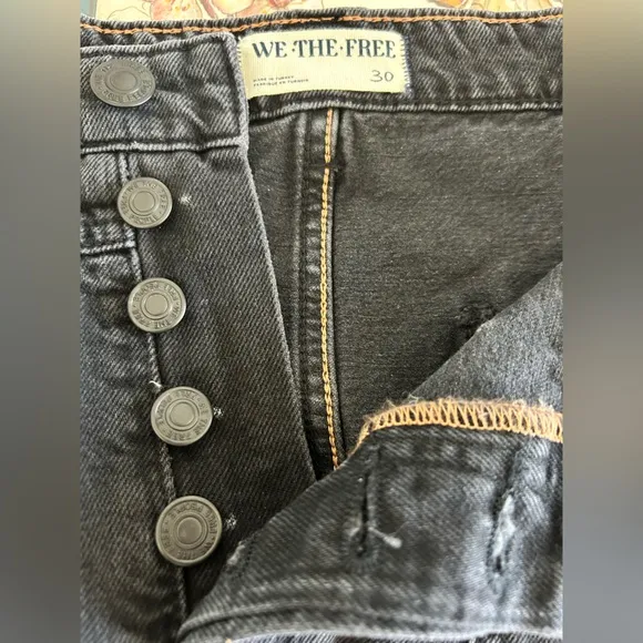 NWT FreePeople Palmer Mid Rise Short in Outer Space color size 30