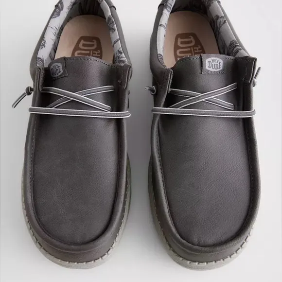 NWT Hey Dude Men’s Wally Santa Fe Shoes