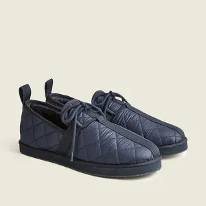 NWT J Crew Blue Quilted Chore Slippers (Various Sizes)