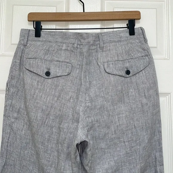 NWT J.Crew Classic-Fit Linen Trouser