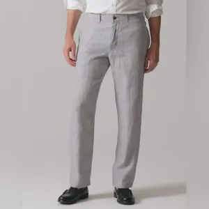 NWT J.Crew Classic-Fit Linen Trouser