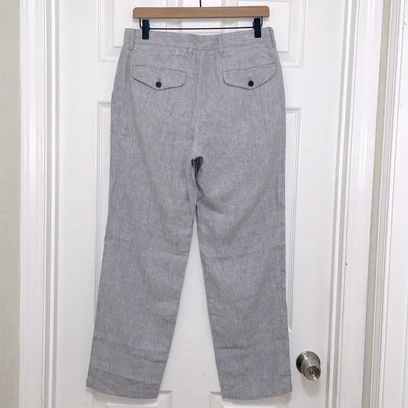 NWT J.Crew Classic-Fit Linen Trouser