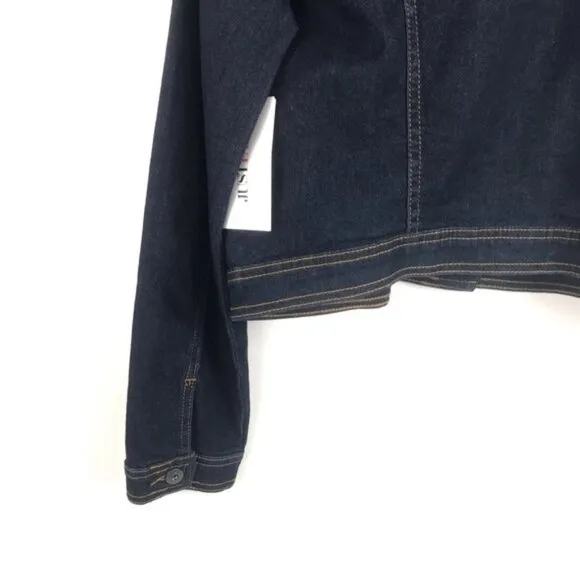 NWT JustFab Classic Denim Jacket Women’s