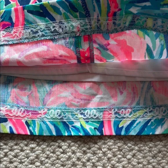 NWT Lilly Pulitzer Girls Classic Shift Dress Flamenco Beach SZ 4