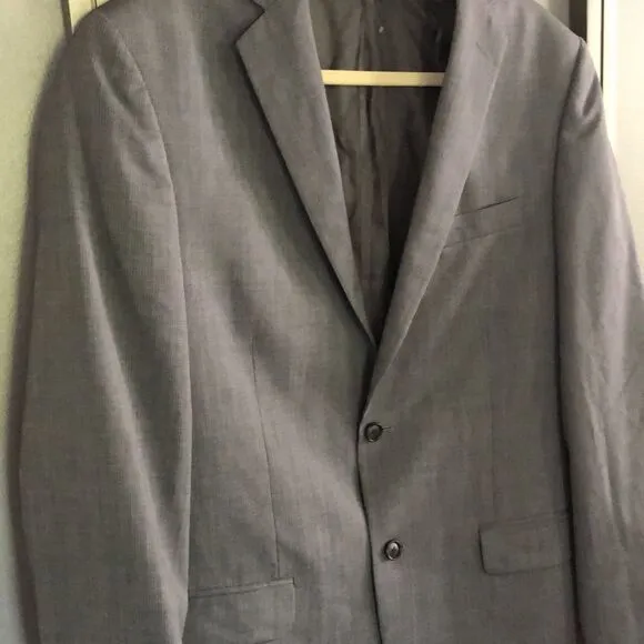 NWT Marc Anthony Gray suit jacket dress jacket modern fit size 40 regular