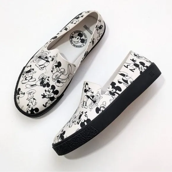 NWT MELISSA Disney | Mickey Mouse Ground Sneakers Unisex Size 11W/10M Unisex