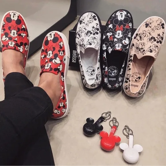 NWT MELISSA Disney | Mickey Mouse Ground Sneakers Unisex Size 11W/10M Unisex