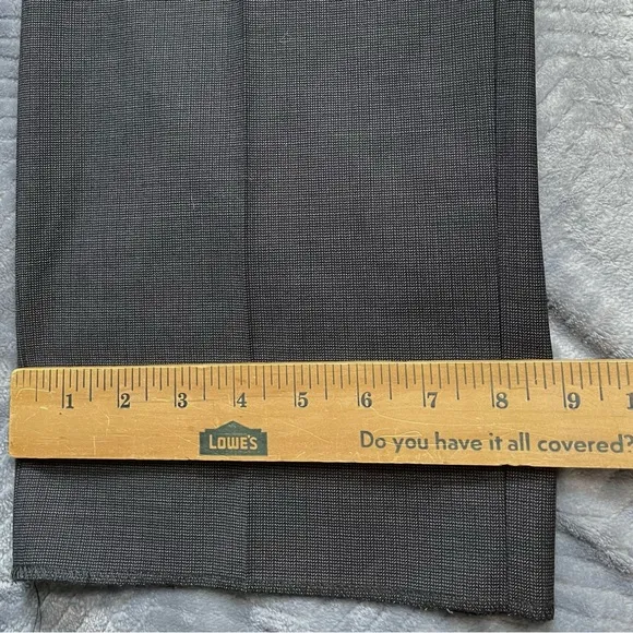 NWT Men’s Cremieux Modern Fit Travel Smart Unhemmed Dress Pants 40 Wool Blend
