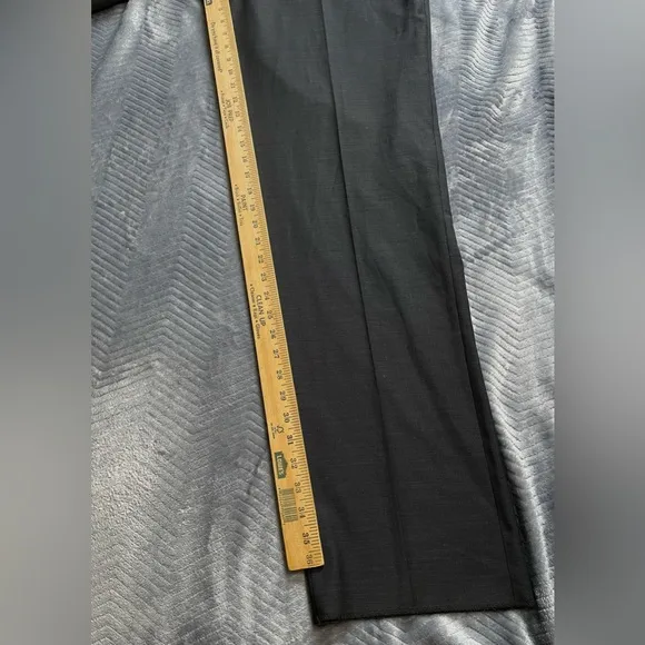 NWT Men’s Cremieux Modern Fit Travel Smart Unhemmed Dress Pants 40 Wool Blend