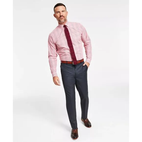 NWT Mens Size 38 38x30 RALPH Ralph Lauren Evan Flat Front Modern Fit Dress Pants