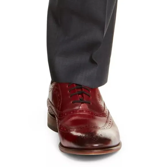 NWT Mens Size 38 38x30 RALPH Ralph Lauren Evan Flat Front Modern Fit Dress Pants