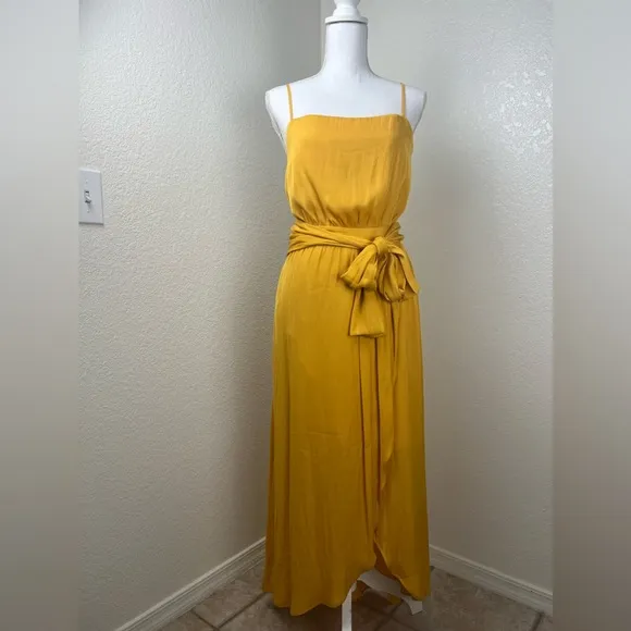 💥NWT💥 Modern Citizen Mila Layered Tank Dress. Marigold. Size Med.