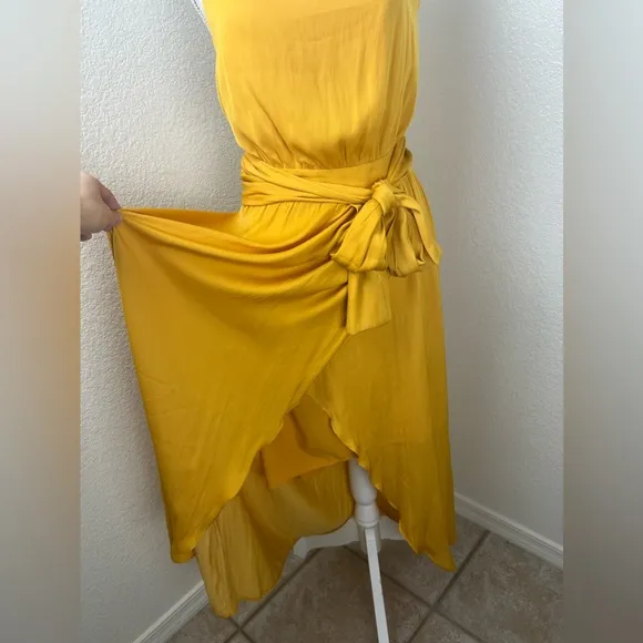 💥NWT💥 Modern Citizen Mila Layered Tank Dress. Marigold. Size Med.