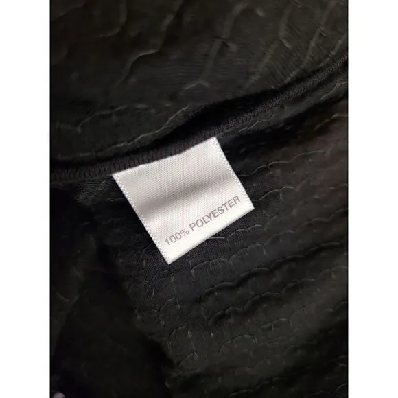 NWT Modern Metallics Avenue Womens 18/20 Black Full Sequin Dress