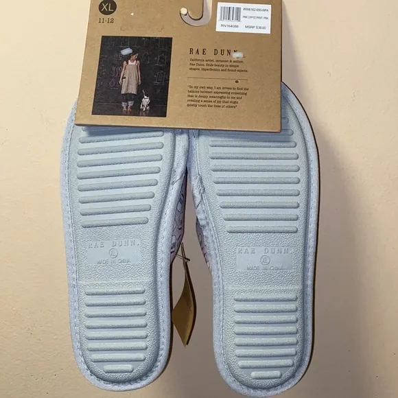 NWT Rae Dunn Slippers and Joggers Bundle