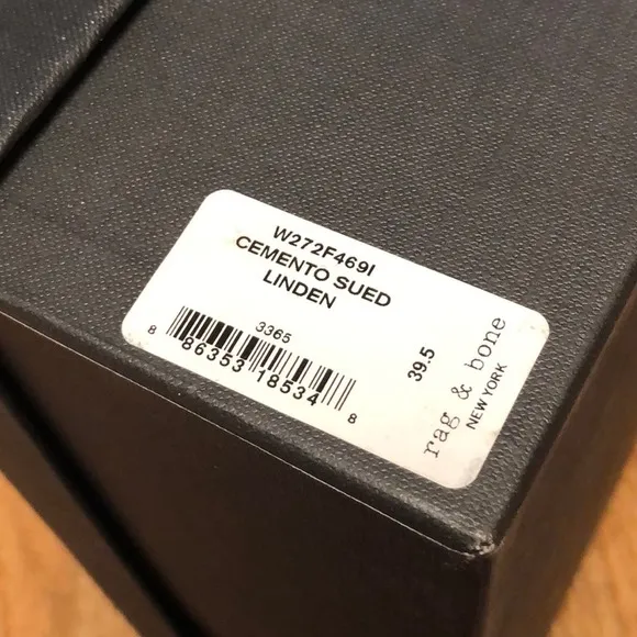 NWT Rag &amp; Bone Linden Gray Cemento Suede Platform Sneakers Shoes Size 9.5 (39.5)