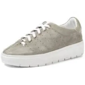 NWT Rag &amp; Bone Linden Gray Cemento Suede Platform Sneakers Shoes Size 9.5 (39.5)