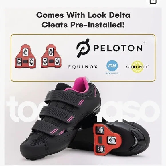 NWT Tammaso Pista All Purpose Ready to Ride Indoor Cycling Shoes  Bundle  | 10