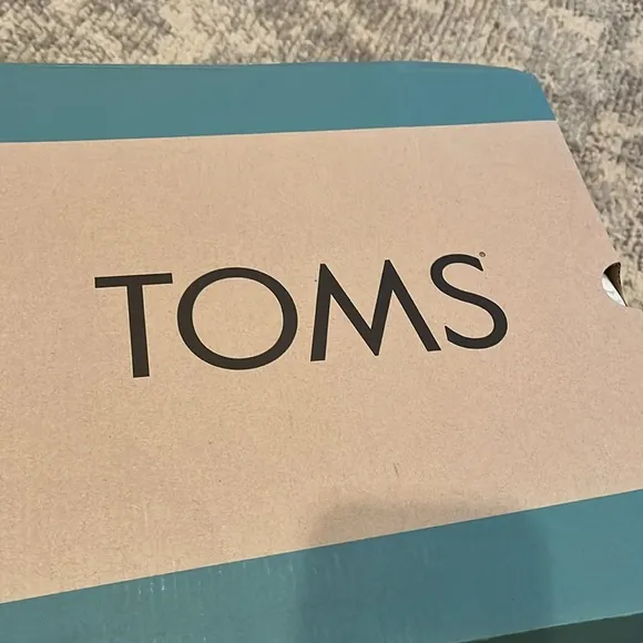 NWT TOMS LAILA TAN SUEDE WEDGE SLINGBACK SUMMER SHOES WOMENS SIZE 9 NEW IN BOX