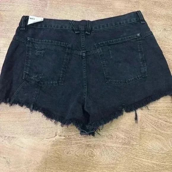 NWT We The Free Now Or Never Denim Shorts 32
