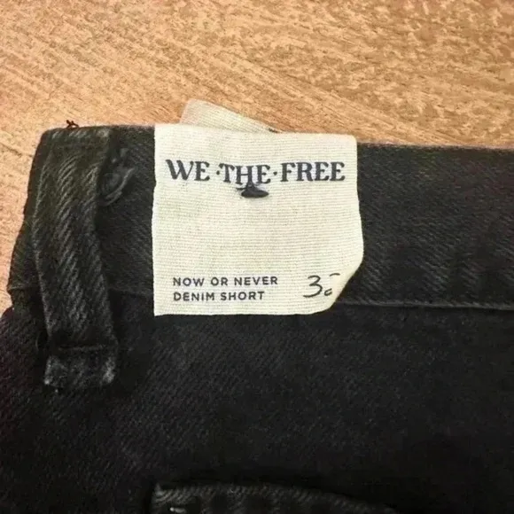 NWT We The Free Now Or Never Denim Shorts 32