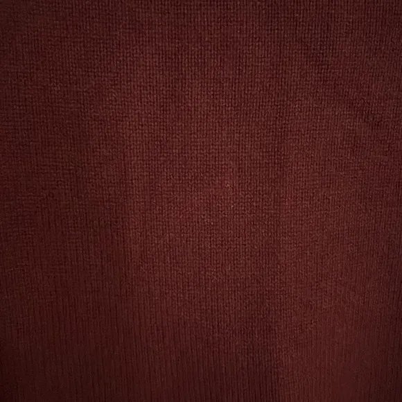 NWT- XS-Ann Taylor 100% Cashmere Turtleneck Tunic Sweater - Tinto Red
