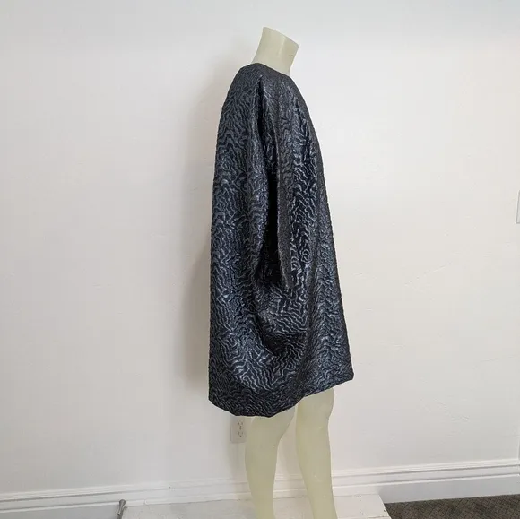 Nwt Zac Zac Posen Blue/Gray Patterned Dress
