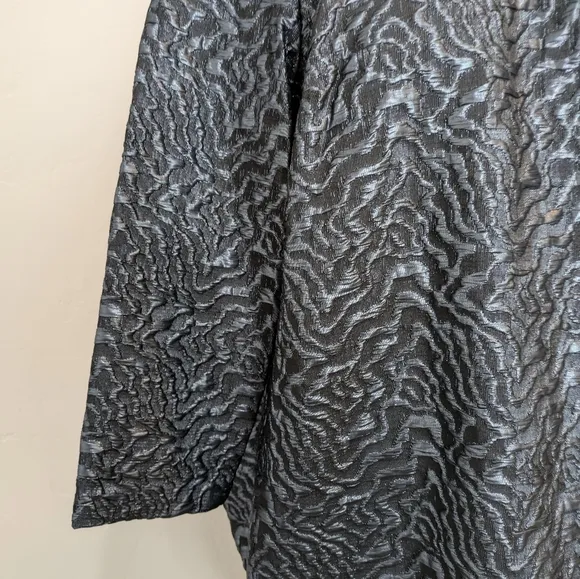 Nwt Zac Zac Posen Blue/Gray Patterned Dress