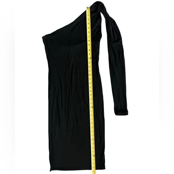 NWT Alieva Dasha Modern Midi Dress Black size Medium