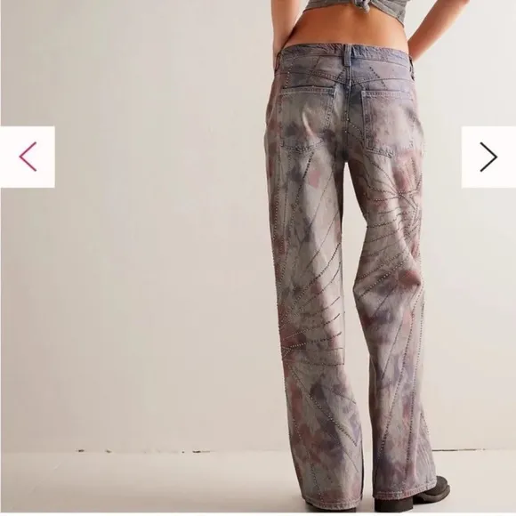 NWTO Free People We The Free Aurora Mid Rise Flare