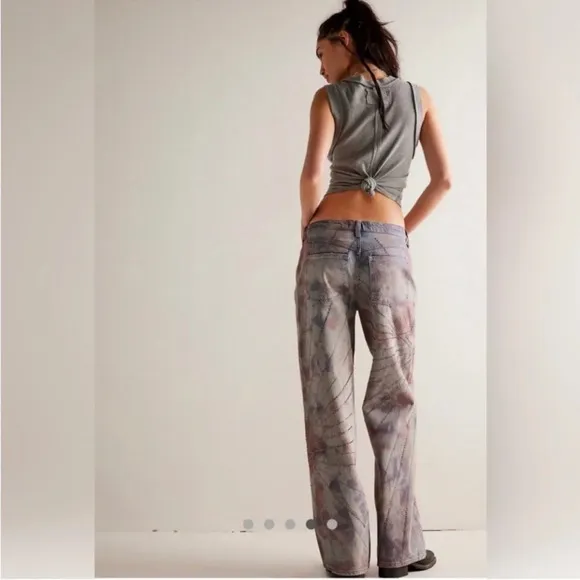 NWTO Free People We The Free Aurora Mid Rise Flare