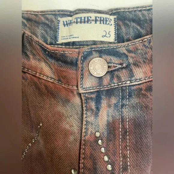 NWTO Free People We The Free Aurora Mid Rise Flare