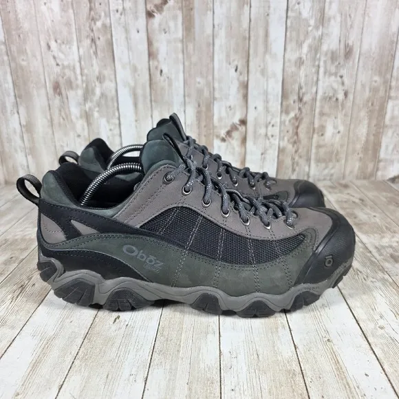 Oboz firebrand Hiking Trail Shoes Low Top Waterproof Breathable Wide US 11.5