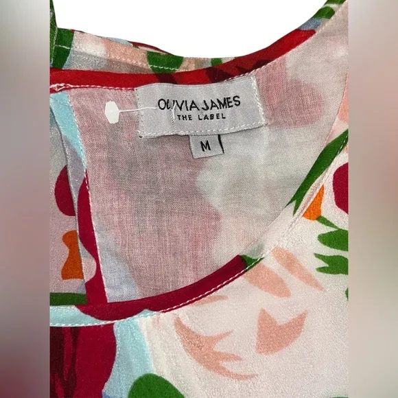 Olivia James the label Anna Dress, Modern Rose. NWOT Size M