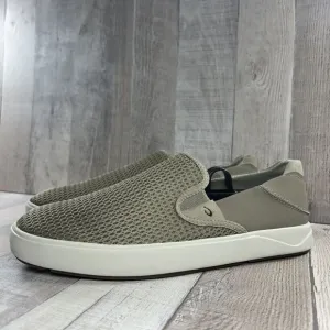 Olukai Men's 9 Lae'ahi Slip On Loafer Sneaker Shoes Mesh Lightweight Clay Sage
