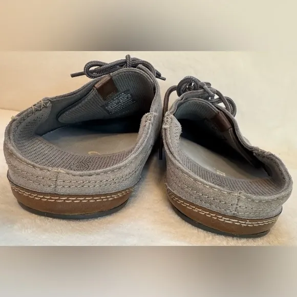 Olukai Men’s Kauwela Lace Shoes in Charcoal Like New Rare Size 9